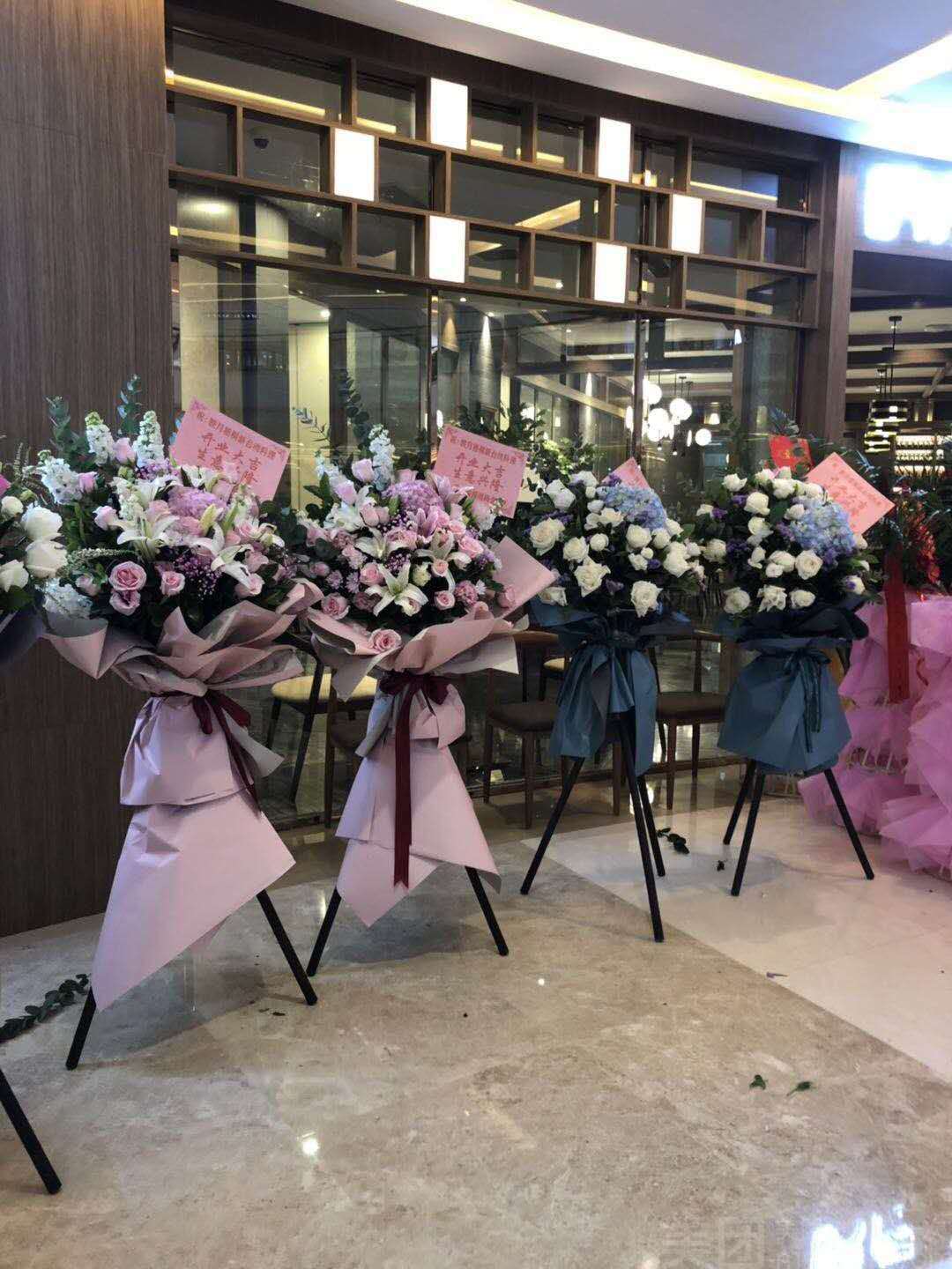 开张乔迁送大麦花篮就趁“鲜” 花之蜜ﺛ连锁速递开启全城新意传递模式